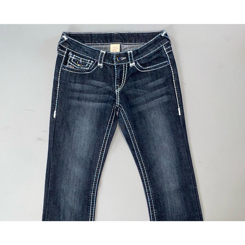 True Religion Joey Super T Vintage USA Made Jeans. Rainbow Stitched, Women's 29 - Picture 5 of 13